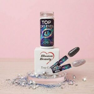 Colección Top Coat Cat Eyes Illusion Beauty 10ml
