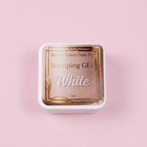 Stamping Gel Blanco - Illusion Beauty - 5ML - Gel para Stamping manicura
