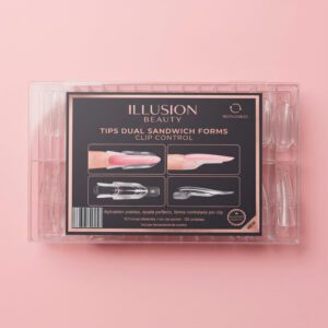 Tips Dual Sandwich Forms Clip Contro Illusion Beauty