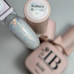 Base Rubber Glitter 01 Illusion Beauty 15ml