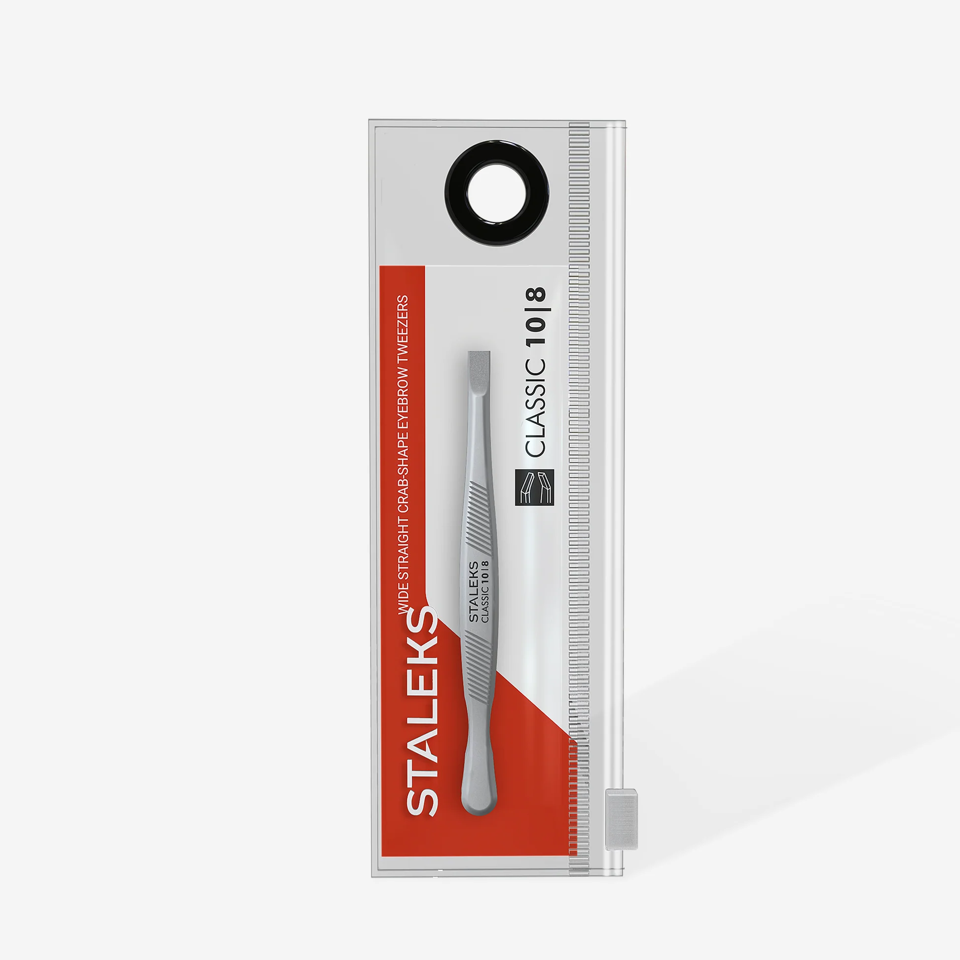 Pinzas para cejas CLASSIC 10/8 STALEKS - Imagen 2