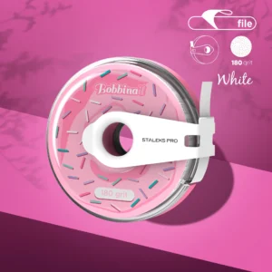 STALEKS EXPERT Donut Limas adhesivas para lima recta, grano 180